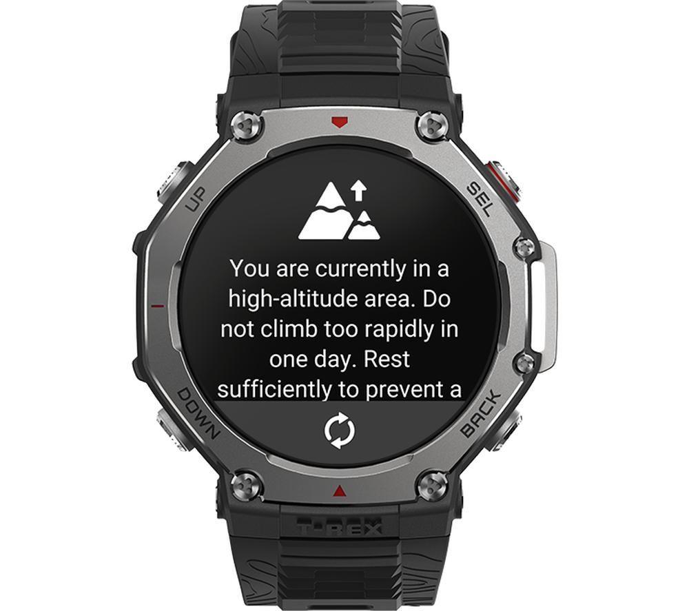 AMAZFIT T-Rex 3 Smart Watch - Onyx, Silicone Strap image number 7 of 10