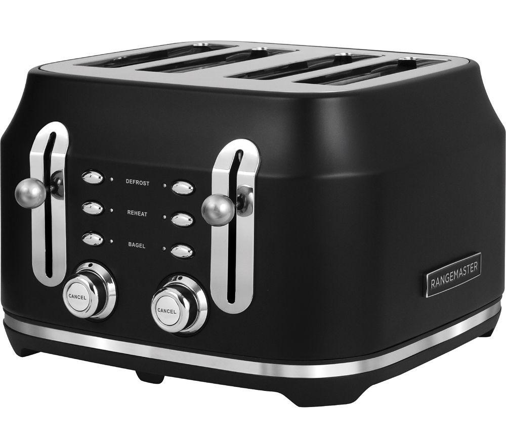 RANGEMASTER Classic Collection RMCL4S304BK 4-Slice Toaster - Black image number 2 of 3