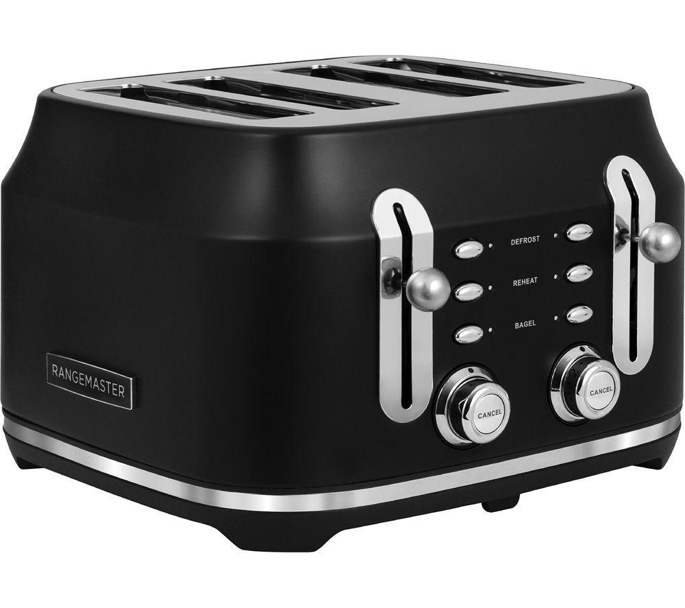 RANGEMASTER Classic Collection RMCL4S304BK 4-Slice Toaster - Black image number 3 of 3