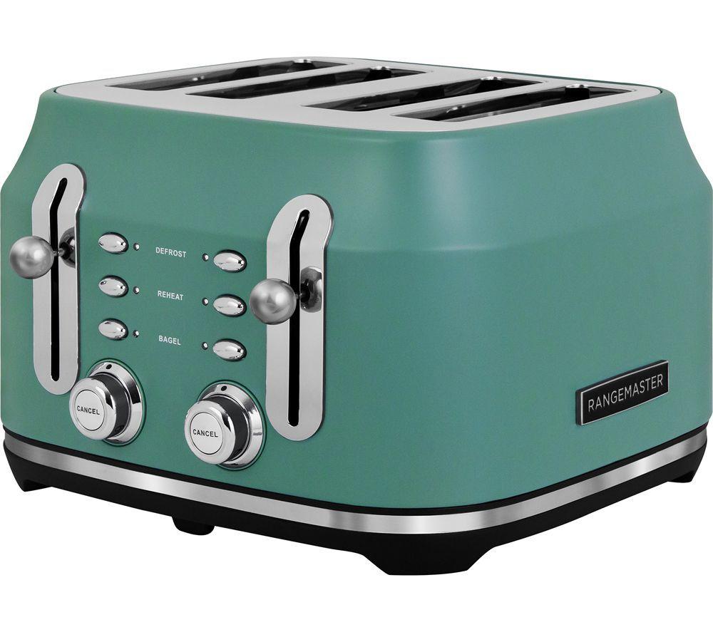 RANGEMASTER Classic Collection RMCL4S304MG 4-Slice Toaster - Green image number 2 of 3