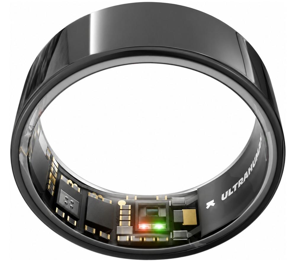 Ultrahuman Ring Air - Aster Black, Size 5, Black