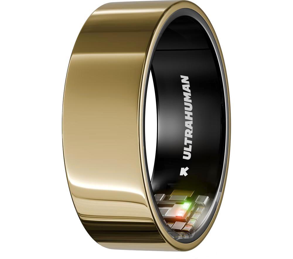 Buy ULTRAHUMAN Ring Air - Bionic Gold, Size 14 | Currys
