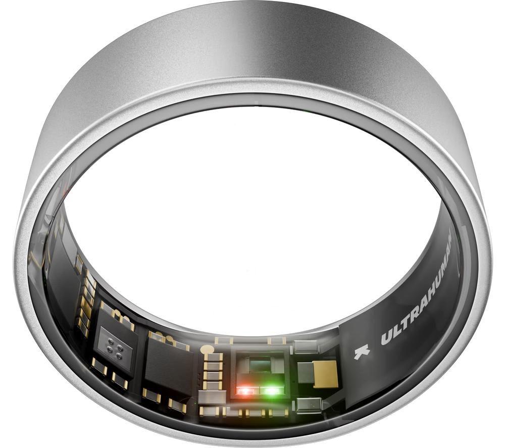 ULTRAHUMAN Ring Air - Raw Titanium, Size 12 image number 4 of 6