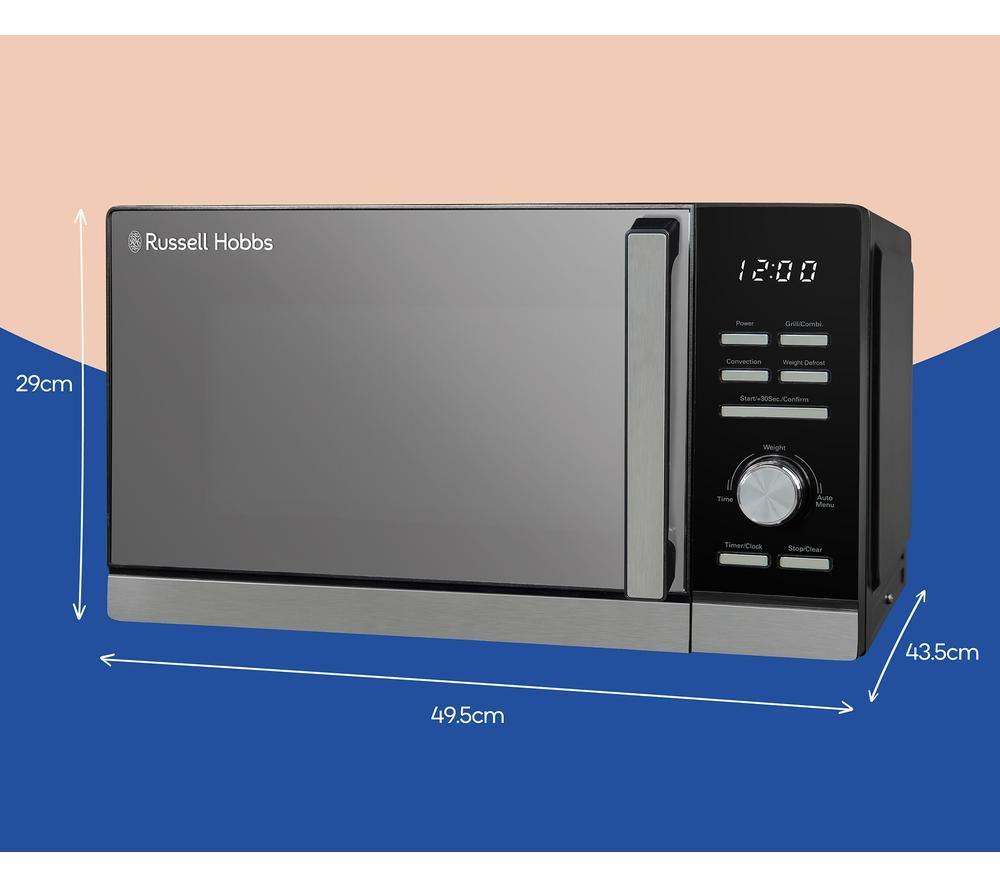 RUSSELL HOBBS RHM2501B Combination Microwave - Black image number 4 of 7