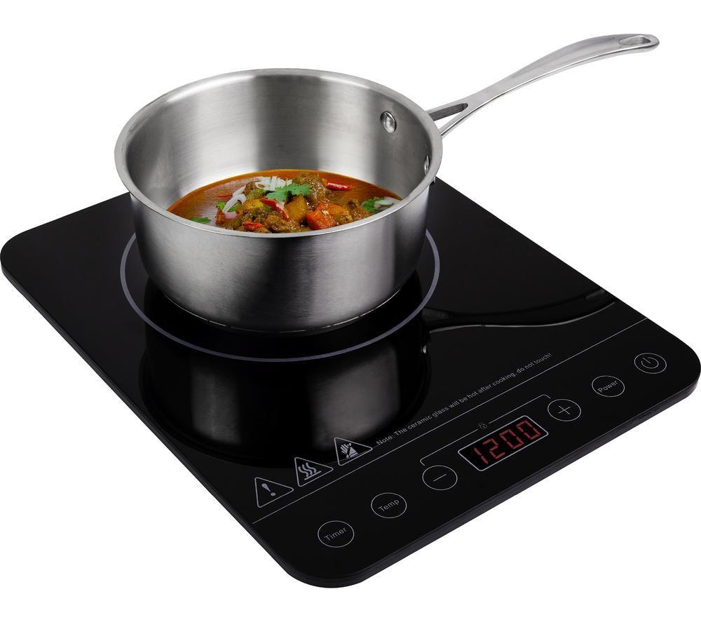 ABODE AINDH1002 Single Induction Hot Plate - Black image number 4 of 10