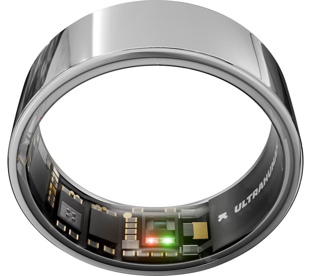 Buy ULTRAHUMAN Ring Air - Space Silver, Size 5 | Currys