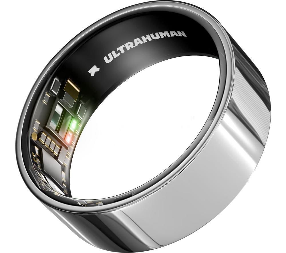 ULTRAHUMAN Ring Air - Space Silver, Size 12 image number 5 of 5