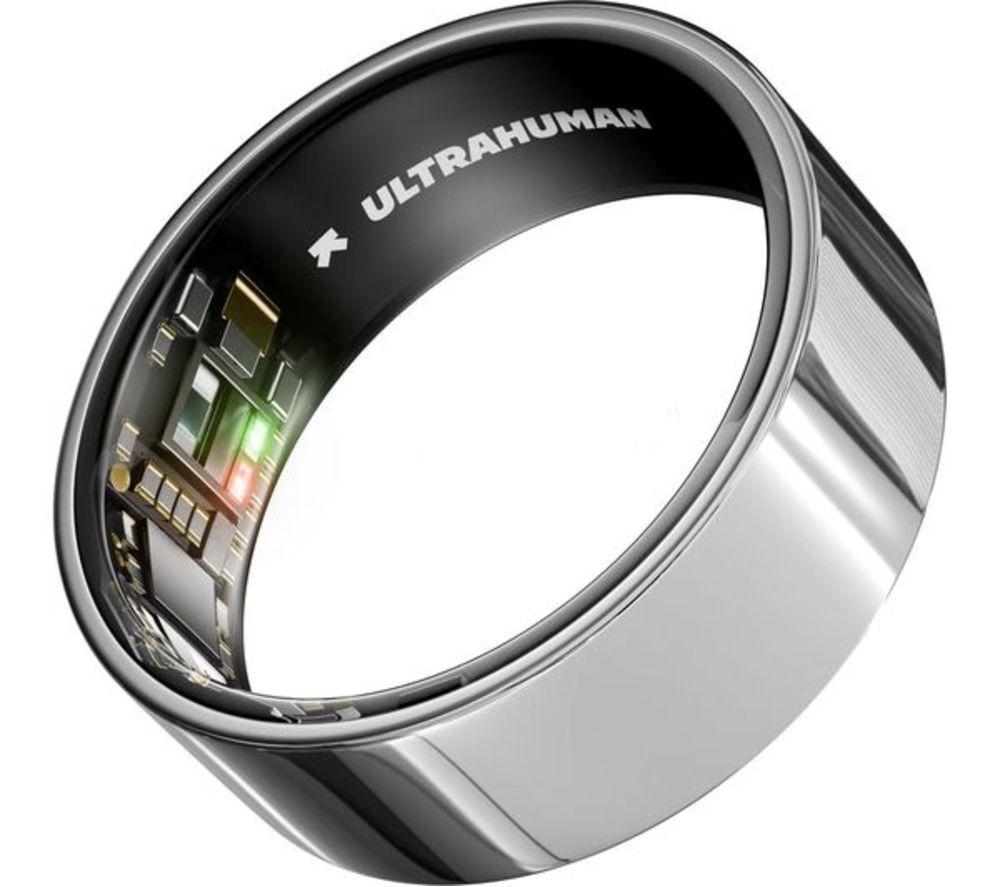 ULTRAHUMAN Ring Air - Space Silver, Size 14 image number 3 of 5