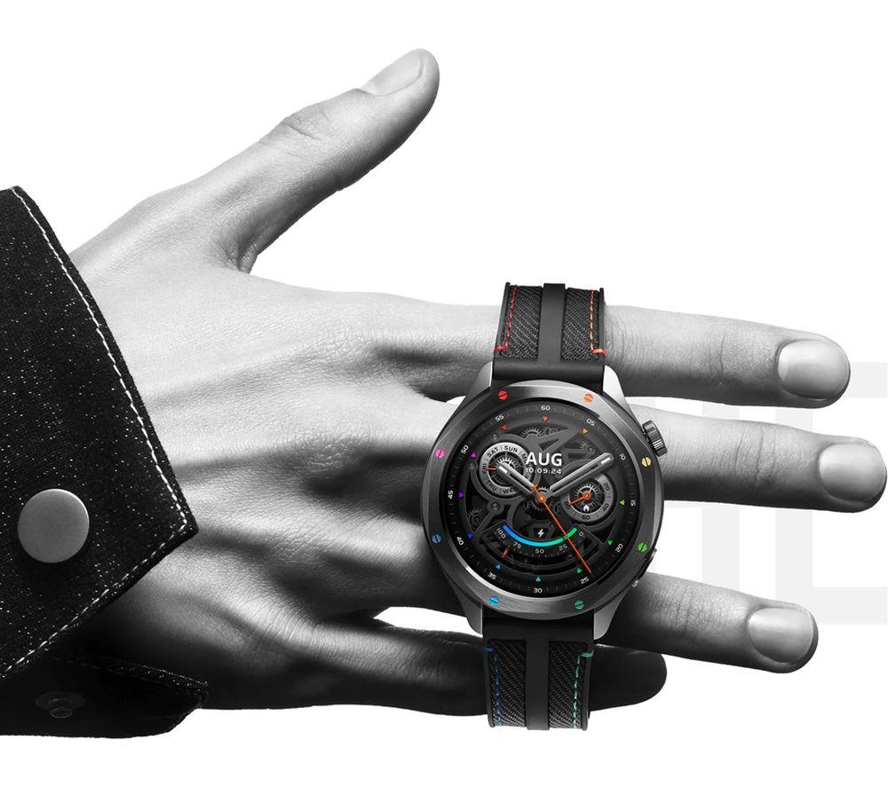 XIAOMI Watch S4 - Black, Fluororubber & Nylon Strap image number 4 of 4