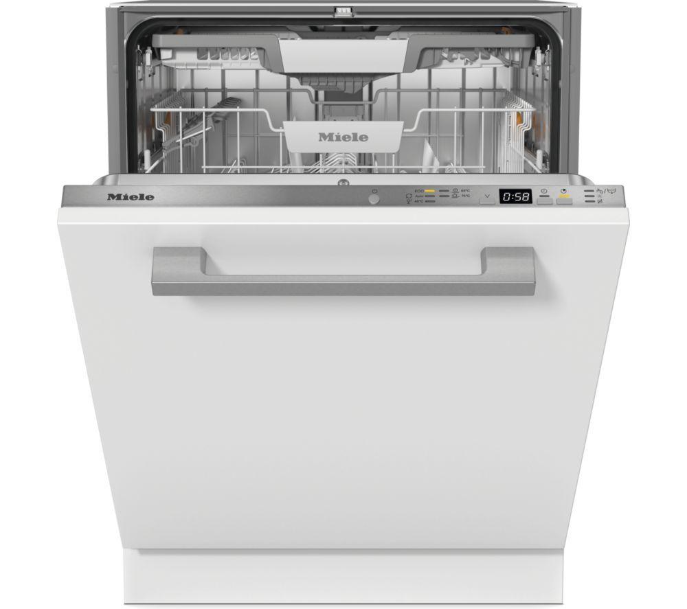 MIELE Active Plus G5851 SCVi Full-size Fully Integrated Dishwasher, White