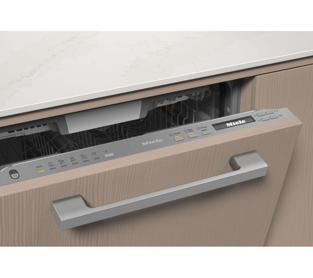 MIELE Autodos G7080 SCVi Integrated WiFi-enabled Dishwasher - Clean Steel image number 2 of 9
