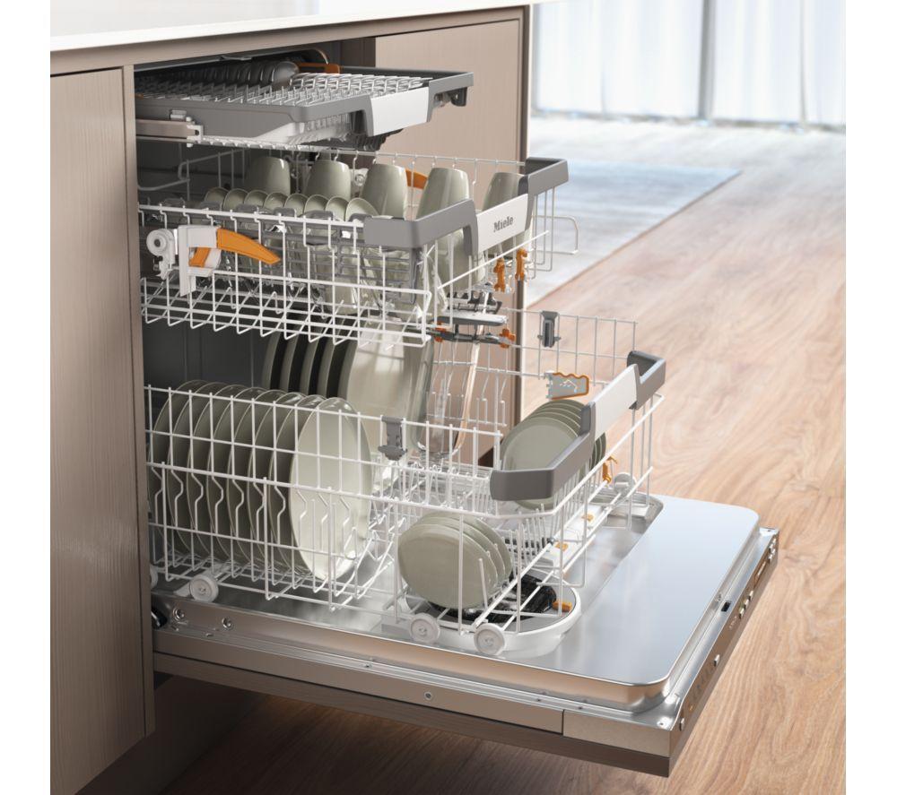 MIELE Autodos G7080 SCVi Integrated WiFi-enabled Dishwasher - Clean Steel image number 3 of 9