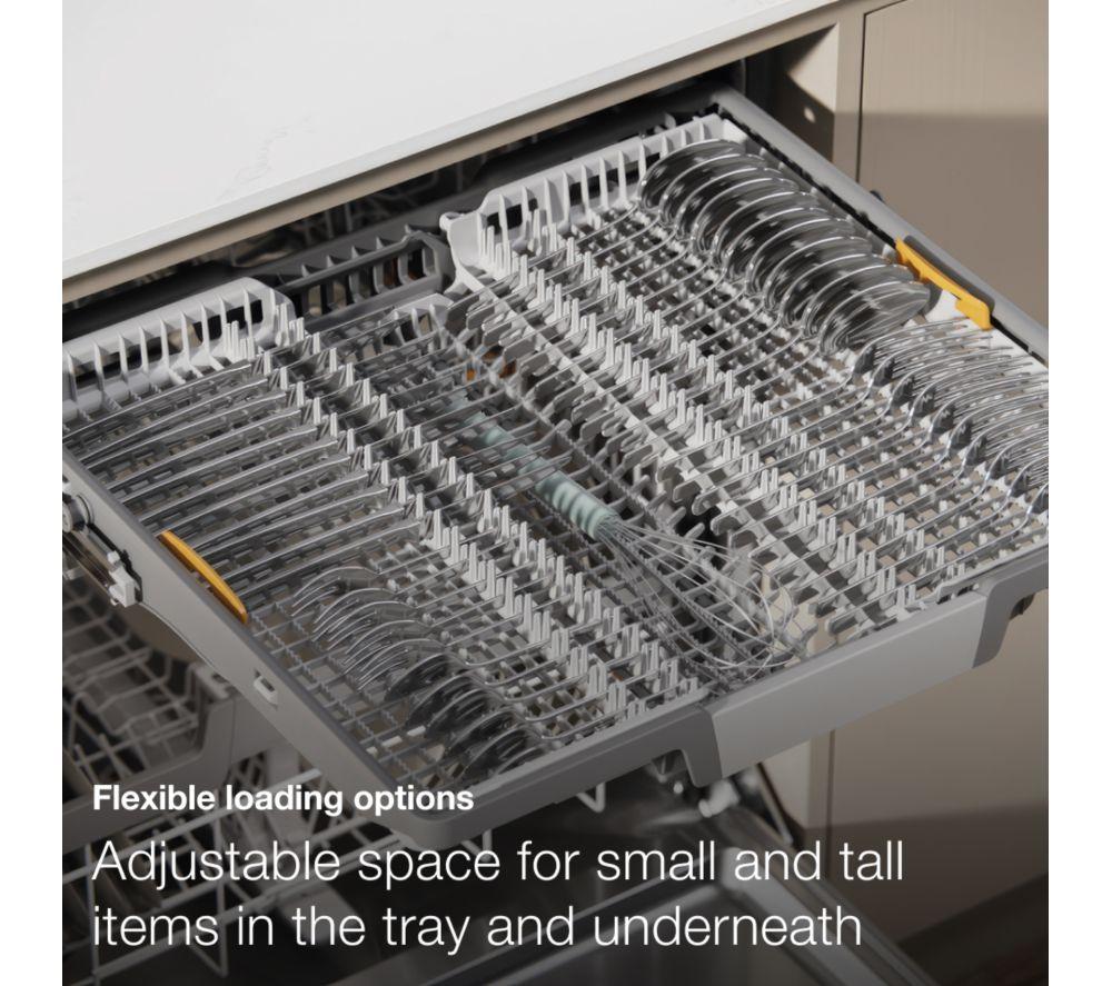 MIELE Autodos G7080 SCVi Integrated WiFi-enabled Dishwasher - Clean Steel image number 5 of 9