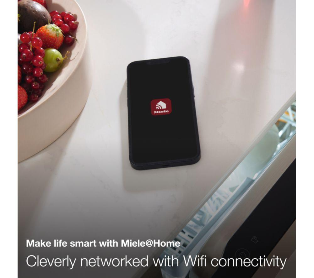 MIELE Autodos G7080 SCVi Integrated WiFi-enabled Dishwasher - Clean Steel image number 8 of 9