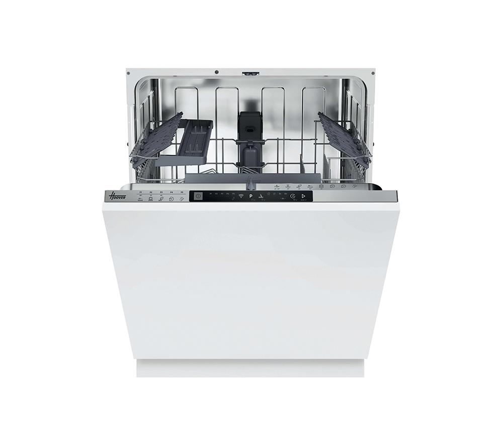 HOOVER HI 5C6F0S-80 Full Size Fully Integrated WiFi-enabled Dishwasher image number 2 of 19