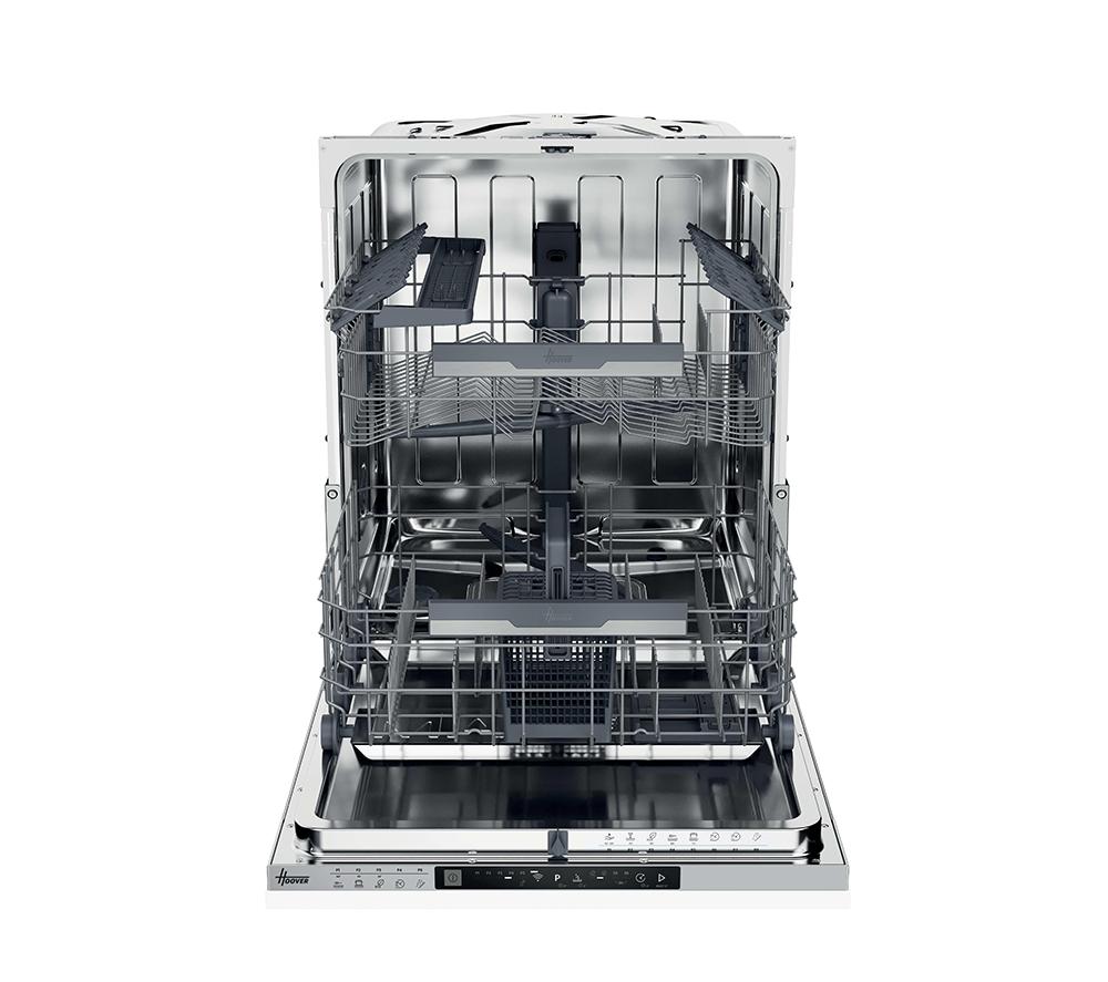 HOOVER HI 5C6F0S-80 Full Size Fully Integrated WiFi-enabled Dishwasher image number 4 of 19