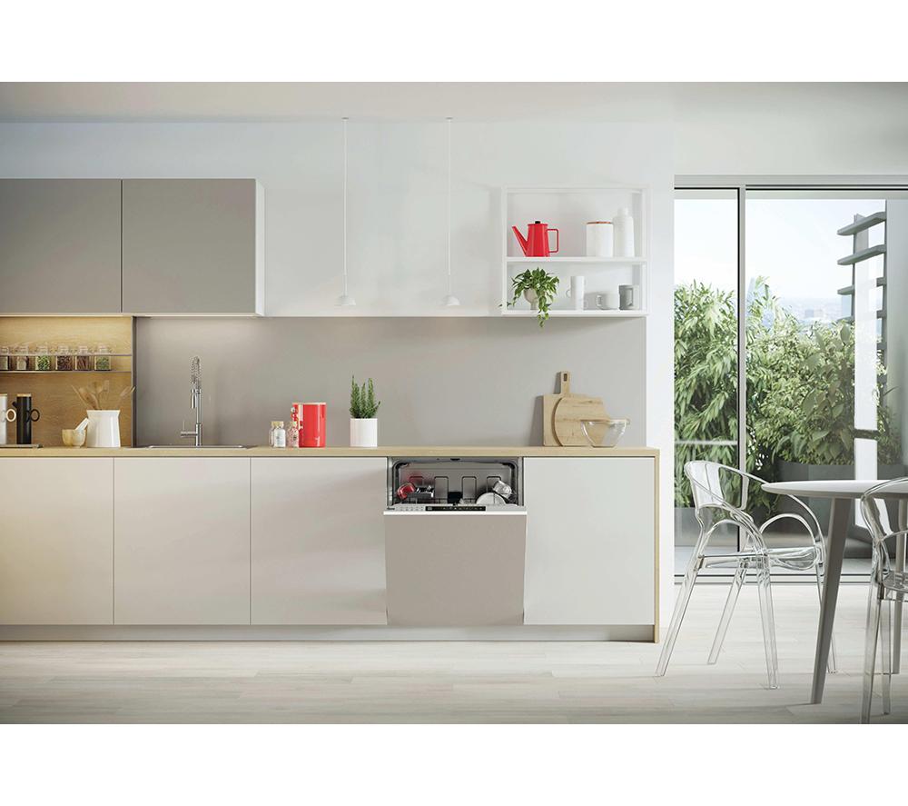 HOOVER HI 5C6F0S-80 Full Size Fully Integrated WiFi-enabled Dishwasher image number 17 of 19