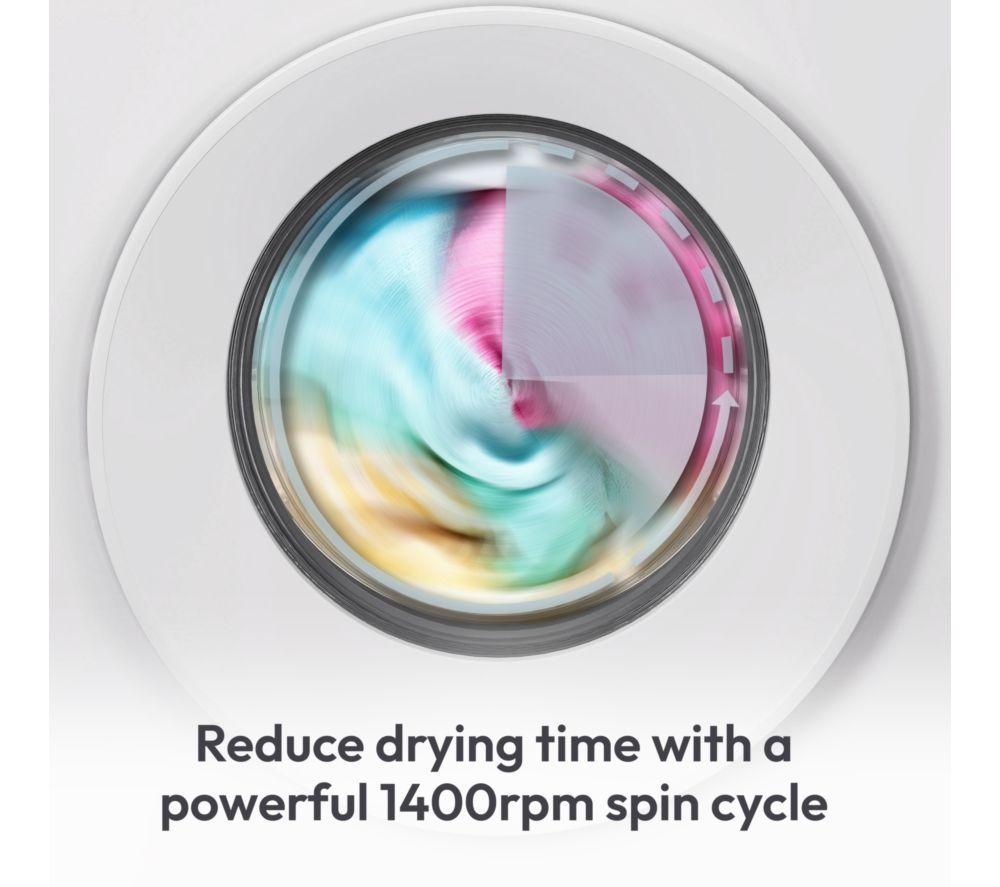 CANDY BC4S49M6DB8J-80 Integrated WiFi-enabled 9 kg 1400 Spin Washing Machine image number 12 of 15