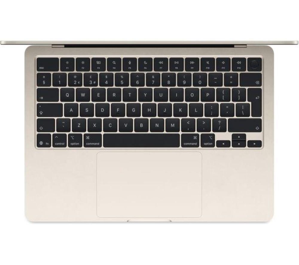 APPLE Refurbished MacBook Air 13.6" (2025) - M4, 256 GB SSD, Starlight (Excellent Condition) image number 2 of 11