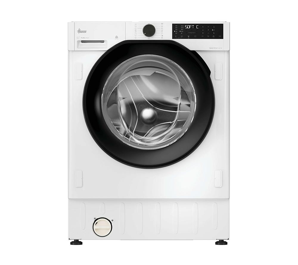 HOOVER H-Wash & Dry 400 BH4SD696M6DB9-80 Integrated WiFi-enabled 9 kg Washer Dryer, White,Black
