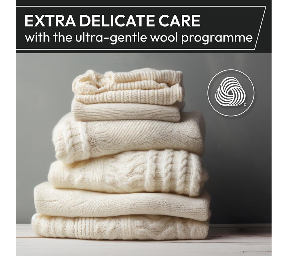 HOOVER H-Wash & Dry 400 Autodose BH4SD696M6DB9-80 Integrated WiFi-enabled 9 kg Washer Dryer image number 11 of 14