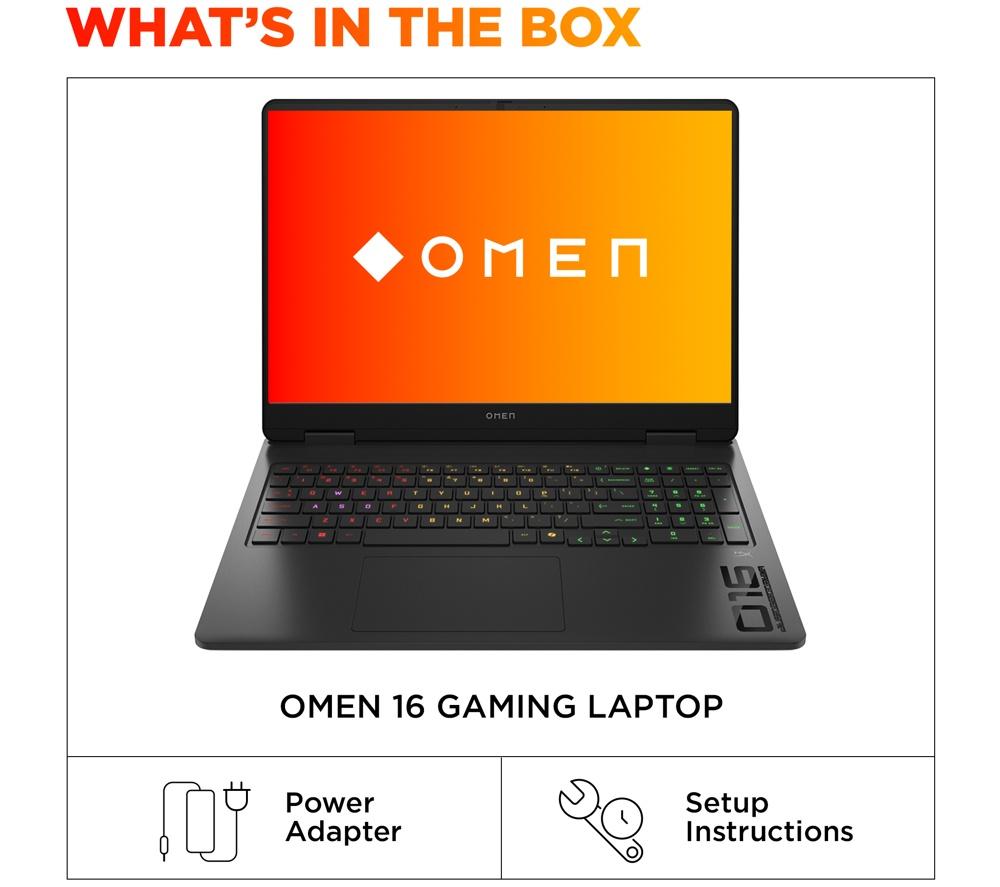 HP OMEN 16-am0507na 16" Gaming Laptop - Intel&reg; Core&trade; Ultra 7, RTX 5060, 1 TB SSD image number 12 of 19