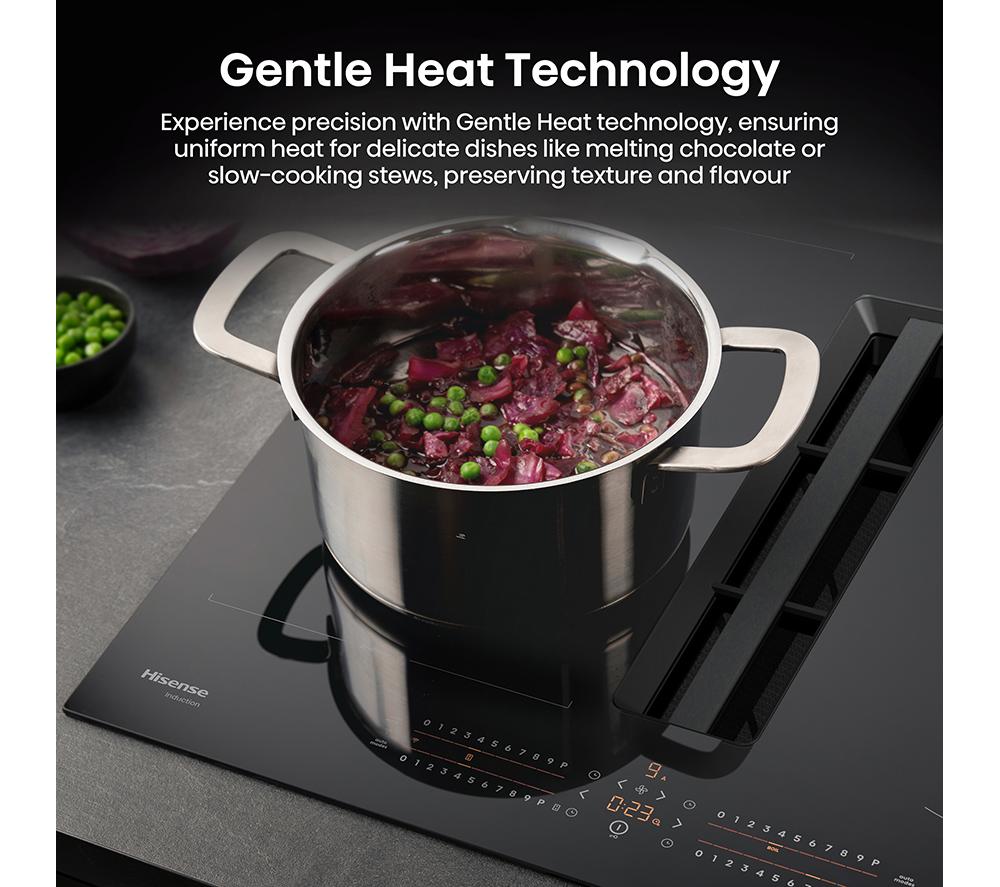 HISENSE Hi6 HEH6432BSCWF 60 cm Vented Electric Induction Smart Hob - Black image number 6 of 27
