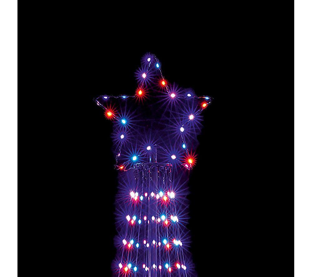 PREMIER 2.1 m FlexiBrights Pyramid Tree - Multicolour image number 2 of 3