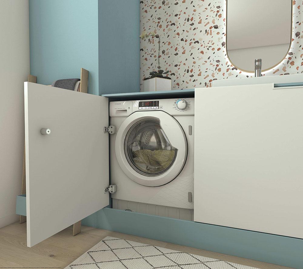 CANDY CBD 485D14-80 Integrated 8 kg Washer Dryer image number 3 of 15