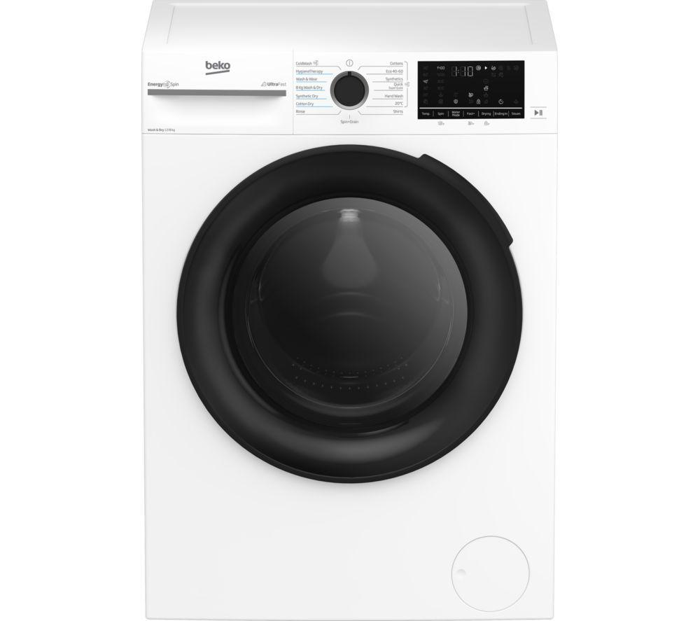 BEKO Pro EnergySpin BM5D512845UW 12 kg Washer Dryer – White, White