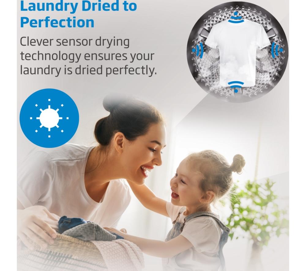 BEKO Pro EnergySpin BM5D512845UW 12 kg Washer Dryer - White image number 13 of 13