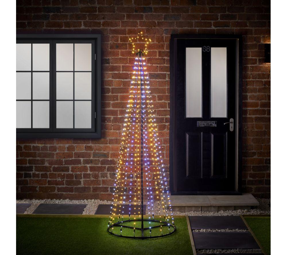 PREMIER Flexibright Pyramid Tree with Star Top - 1.4 m / 5.9 ft image number 2 of 4