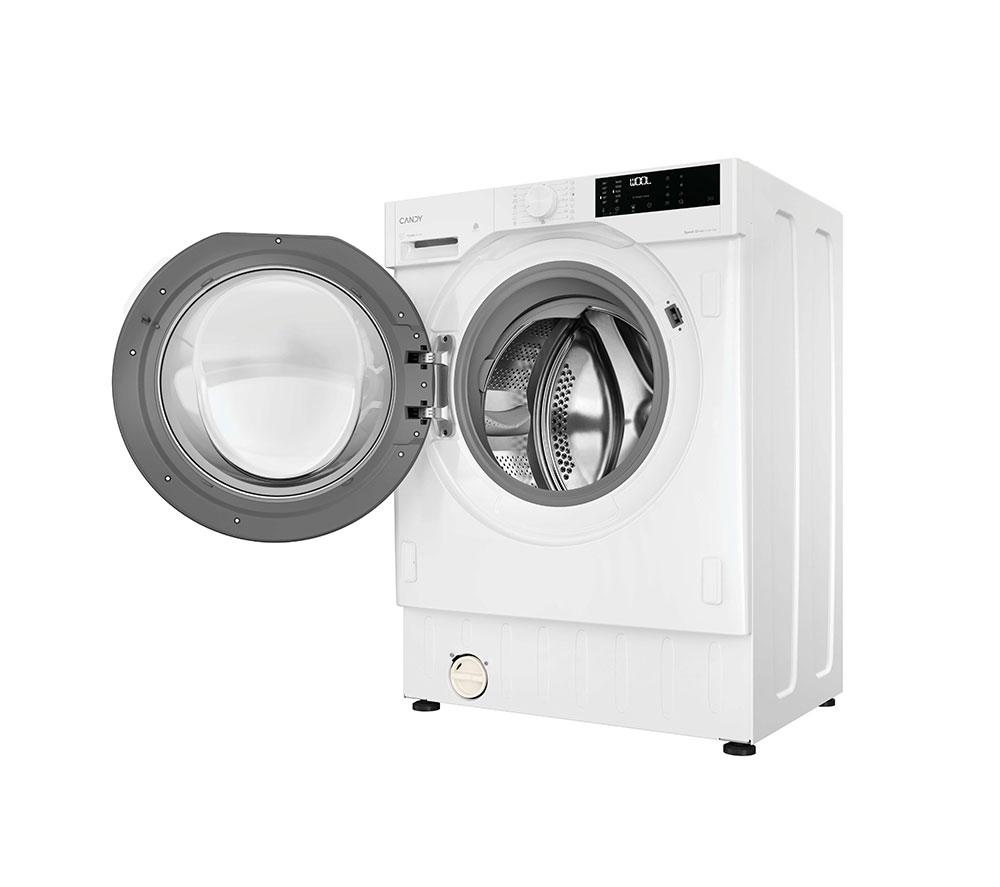 CANDY ProWash 400 BC4686M4D8-80 Integrated WiFi-enabled 8 kg Washer Dryer - White image number 2 of 12