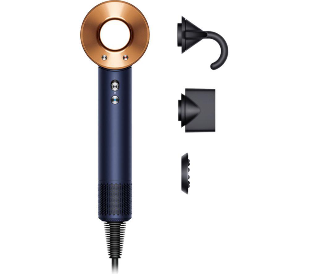 DYSON Supersonic Hair Dryer - Prussian Blue & Rich Copper, Gold,Blue