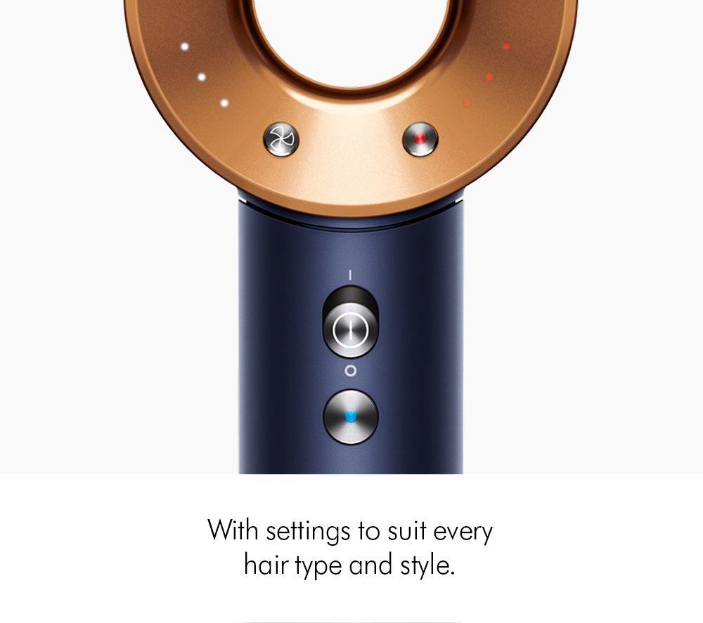 DYSON Supersonic Straight & Wavy Hair Dryer - Prussian Blue & Rich Copper image number 13 of 17
