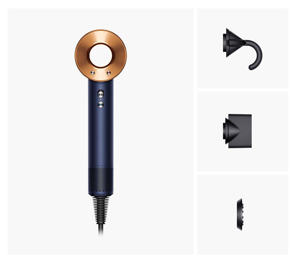 DYSON Supersonic Straight & Wavy Hair Dryer - Prussian Blue & Rich Copper image number 17 of 17