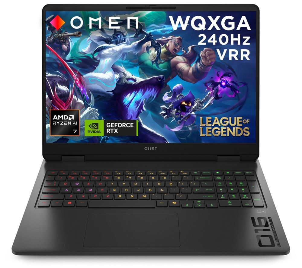 HP OMEN 16-ap0506na 16inch Gaming Laptop - AMD Ryzen™ AI 7, RTX 5060, 1 TB SSD