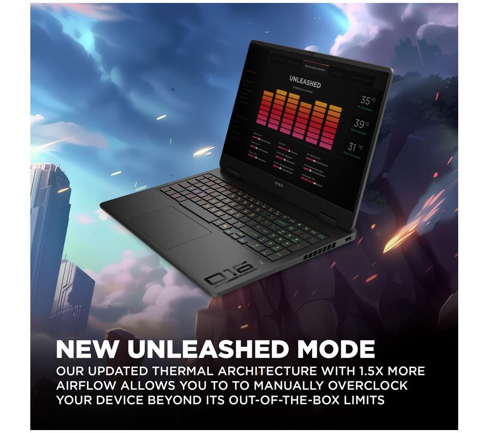 HP OMEN 16-ap0506na 16" Gaming Laptop - AMD Ryzen AI 7, RTX 5060, 1 TB SSD image number 5 of 23