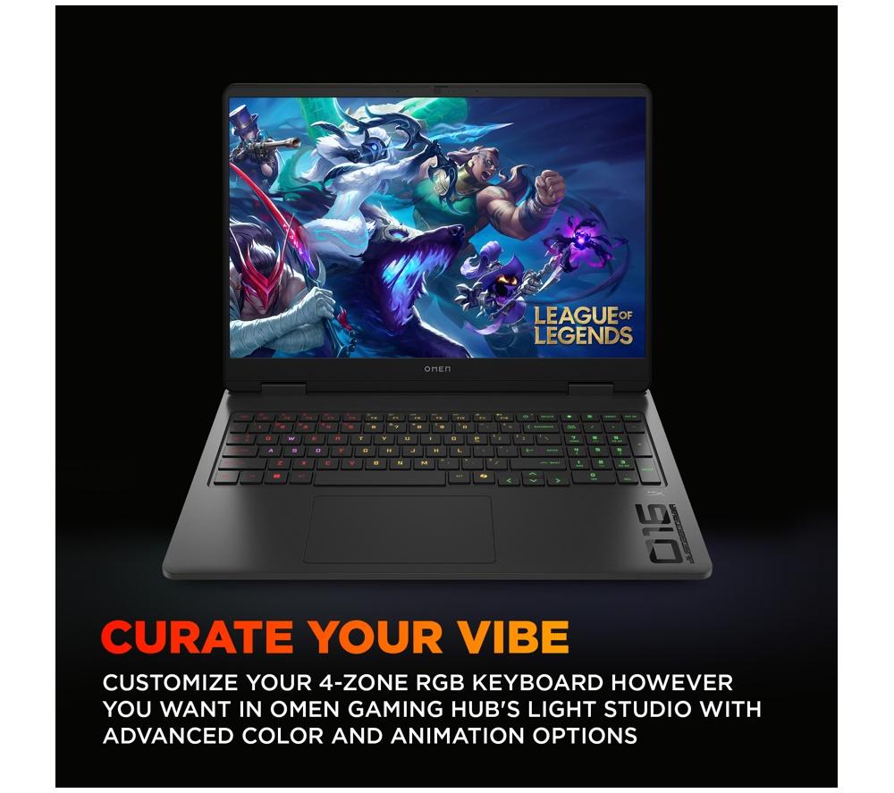 HP OMEN 16-ap0506na 16" Gaming Laptop - AMD Ryzen AI 7, RTX 5060, 1 TB SSD image number 7 of 23
