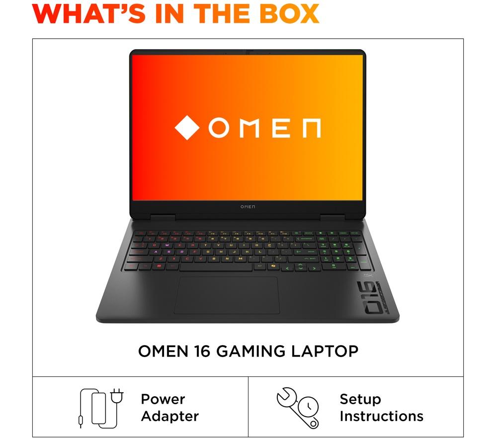 HP OMEN 16-ap0506na 16" Gaming Laptop - AMD Ryzen AI 7, RTX 5060, 1 TB SSD image number 11 of 23