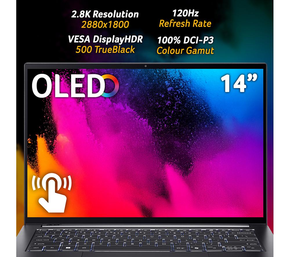 ACER Swift X 14 AI 14.5" Laptop, Copilot+ PC - AMD Ryzen AI 7 350, 2 TB SSD, Grey image number 5 of 10