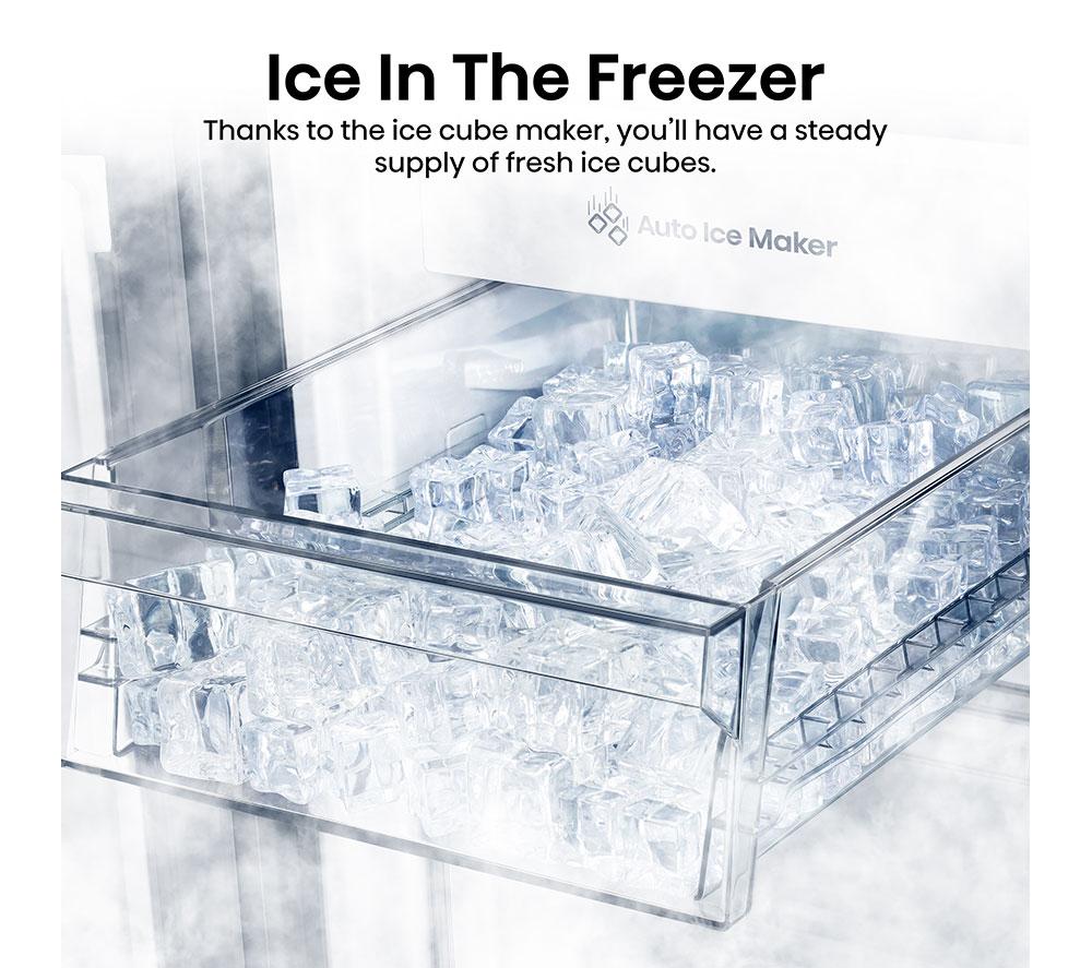 HISENSE PureFlat Slim RQ5P470SYID Fridge Freezer - Silver image number 9 of 14
