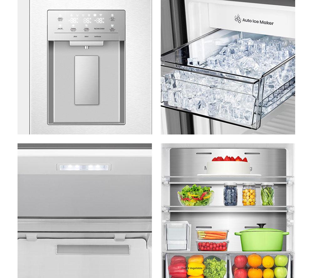 HISENSE PureFlat Slim RQ5P470SYID Fridge Freezer - Silver image number 12 of 14