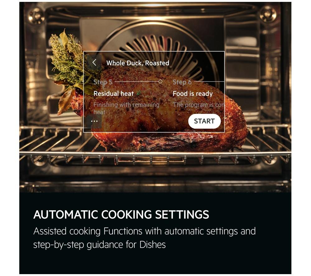AEG 8000 MealAssist TK8NK721T Built-in Combination Microwave - Matte Black image number 3 of 9
