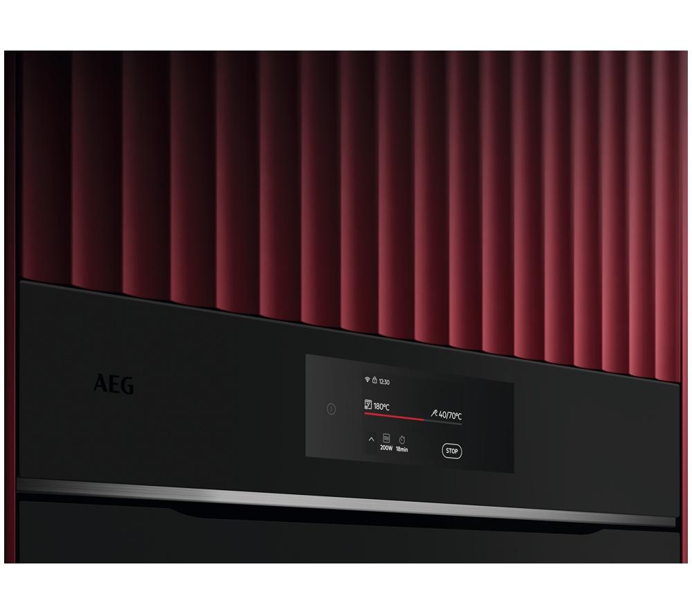 AEG 8000 MealAssist TK8NK721T Built-in Combination Microwave - Matte Black image number 8 of 9