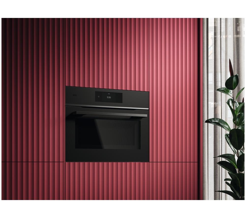 AEG 8000 MealAssist TK8NK721T Built-in Combination Microwave - Matte Black image number 9 of 9