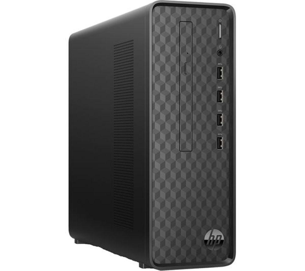 HP Slim S01-pF2012na Refurbished Desktop PC - Intel&reg; Core&trade; i3, 256 GB SSD, Black (Very Good Condition) image number 7 of 7
