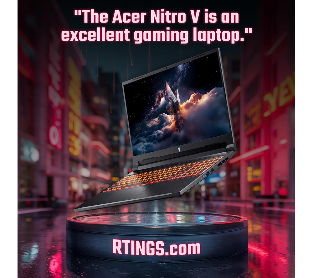ACER Nitro V 16 AI 16" Gaming Laptop - AMD Ryzen 7, RTX 5070, 1 TB SSD image number 3 of 10