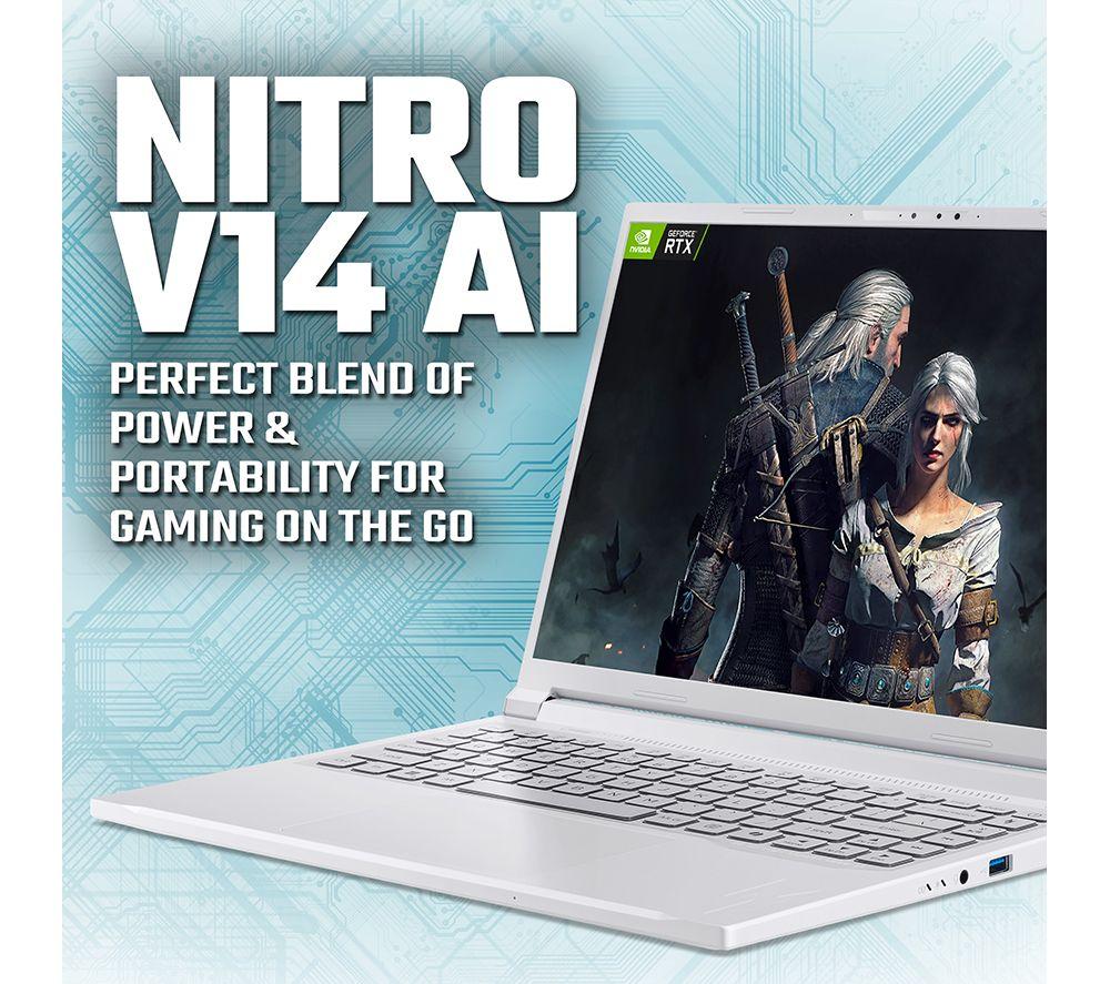 ACER Nitro V 14 AI 14.5" Gaming Laptop - AMD Ryzen AI 7, RTX 5060, 1 TB SSD image number 3 of 11