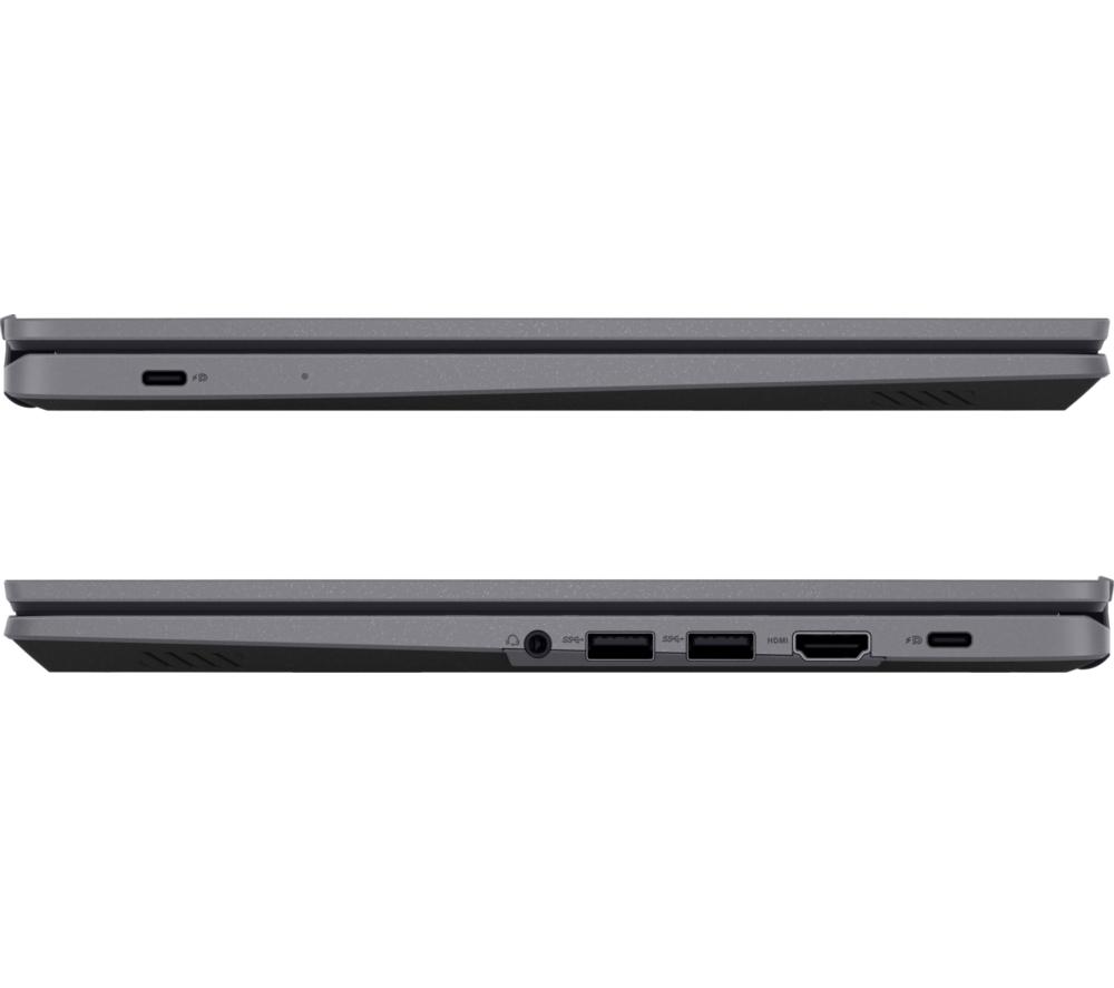 ASUS  CX34 14" Chromebook Plus - Intel&reg; Core&trade; i5, 512 GB SSD, Grey image number 7 of 14